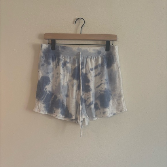 Kittenish Pants - Kittenish To Dye For Blue Shorts Set-NWWT